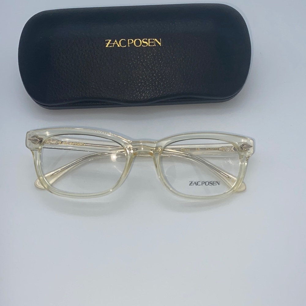 Zac Posen Mens Retro Style Oliver Eyeglass Frame